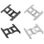 YU-NIYUT 2Pcs Metal Side Pedal Plate for 1/10 RC Crawler Car Axial SCX10 Upgrade Parts Durable, Practical, The Choice of RC Toy Lovers