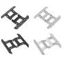 YU-NIYUT 2Pcs Metal Side Pedal Plate for 1/10 RC Crawler Car Axial SCX10 Upgrade Parts Durable, Practical, The Choice of RC Toy Lovers YU-NIYUT 2Pcs Metal Side Pedal Plate for 1/10 RC Crawler Car Axial SCX10 Upgrade Parts Durable, Practical, The Choice of RC Toy Lovers
