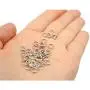 HUIHUIBAO 200 Pieces 6mm Metal Split Rings Nickel Plated Small Key Chain Ring Part for Ornament Crafts and Jewelry Making,Silver HUIHUIBAO 200 Pieces 6mm Metal Split Rings Nickel Plated Small Key Chain Ring Part for Ornament Crafts and Jewelry Making,Silver
