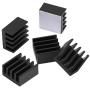 Easycargo 20pcs Raspberry Pi 4 Heatsink Kit Aluminum + Copper + 3M 8810 Thermal Conductive Adhesive Tape for Cooling Raspberry Pi 4 B, Raspberry Pi 3 B+