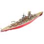 Piececool 3D Metal Model Kits-Kongou Battleship DIY 3D Metal Puzzle for Adults, Great Gift Idea