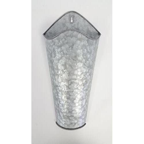 Galvanized Metal Wall Plant Container