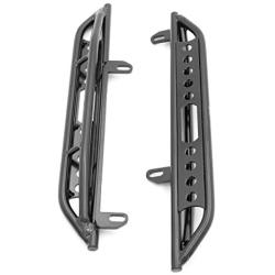 KYX Racing Side Step Running Boards Foot-Plate for 1/10 RC Crawler Car Axial SCX10 III AXI03007 SCX10.3 (Metal)