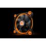 Thermaltake Ring 12 High Static Pressure 120mm Circular LED Case Radiator Cooling Fan CL-F038-PL12OR-A Orange