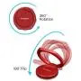 Spigen Style Ring 2 Cell Phone Ring/Phone Grip/Stand/Holder for All Phones and Tablets Compatible with Magnetic Car Mount - Red