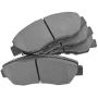 Front & Rear Posi Metallic Disc Brake Pads Rotors Shoes & Drum Kit Set for Civic