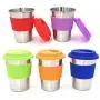 Kids Stainless Steel Cups, Metal Drinking Glasses with Silicone Lids &Sleeves& Straws, Perfect for Indoor and Outdoor Activities of Children and Adults by Dorihom(5 Pack 12 oz) Kids Stainless Steel Cups, Metal Drinking Glasses with Silicone Lids &Sleeves& Straws, Perfect for Indoor and Outdoor Activities of Children and Adults by Dorihom(5 Pack 12 oz)