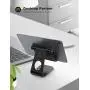 Tablet Stand Adjustable, Lamicall Tablet Stand : Desktop Stand Holder Dock Compatible with Tablet Such as iPad 2018 Pro 9.7, 10.5, Air Mini 2 3 4, Kindle, Nexus, Accessories, E-Reader (4-13)-Black