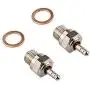 LAFEINA 70117 N3 Hot Glow Plug Spark Nitro Engine Parts for Traxxas Kyosho HSP HPI Redcat RC Car Truck Buggy, Pack of 2 LAFEINA 70117 N3 Hot Glow Plug Spark Nitro Engine Parts for Traxxas Kyosho HSP HPI Redcat RC Car Truck Buggy, Pack of 2