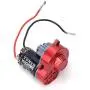 Drfeify RC Gearbox Metal Full Gearbox with 540 Motor 55T Upgrade Parts Compatible with Axial SCX 1/10 RC Car