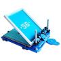 TECHTONGDA 3D Screen Printing Machine Micro-Registration Silk Screen Printing Press for PCB Metal Plate Glass Single Color Screen Printer 17.5x11.5 Inch