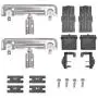 Siwdoy W10712395 Dishwasher METAL Rack Adjuster Kit Compatible with Whirlpool Dishwasher Replaces PS10065979 AP5957560 W10350375 W10250159