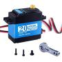 Smraza 20KG Digital Servo Motor Full Metal Gear Steering Gear with 20kg High Torque Waterproof for RC Robot Arm Car Boat Model DIY DS3218, Control Angle 270°