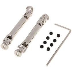 Fityle RC Car Metal Drive Shaft Parts for 1/16 Scale WPL Military Truck B14 B16 B24 B36 Upgrade Parts