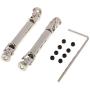 Fityle RC Car Metal Drive Shaft Parts for 1/16 Scale WPL Military Truck B14 B16 B24 B36 Upgrade Parts
