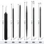 Tomata Blackhead Remover Comedone Extractor - (6 Piece Kit) - Professional Stainless Pimples Comedone Extractor Removal Tool