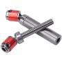 Tbest 2Pcs RC Drive Shaft, Metal Drive Shaft Rustproof Metal Drive Shaft for RC Crawler Car