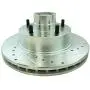 Front Semi Metallic Pads & Performance Drilled Slotted Coated Rotor Kit Front Semi Metallic Pads & Performance Drilled Slotted Coated Rotor Kit