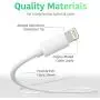 TalkWorks iPhone Charger Lightning Cable 10ft Long Heavy Duty Cord MFI Certified for Apple iPhone 12, 12 Pro/Max, 12 Mini, 11, 11 Pro/Max, XR, XS/Max, X, 8, 7, 6, 5, SE, iPad - White TalkWorks iPhone Charger Lightning Cable 10ft Long Heavy Duty Cord MFI Certified for Apple iPhone 12, 12 Pro/Max, 12 Mini, 11, 11 Pro/Max, XR, XS/Max, X, 8, 7, 6, 5, SE, iPad - White