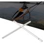 Dilwe RC Helicopter Main Spindle, 2pcs Metal Main Spindle Shaft Axle RC Spare Part Compatible with WLtoys V950 RC Aircraft