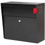 Mail Boss 7162 Metro, Black High Capacity Wall Mounted Locking Security Mailbox,Medium