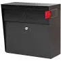 Mail Boss 7162 Metro, Black High Capacity Wall Mounted Locking Security Mailbox,Medium Mail Boss 7162 Metro, Black High Capacity Wall Mounted Locking Security Mailbox,Medium