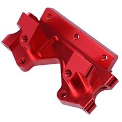 Aluminum Front Bulkhead for Traxxas 2WD Slash Rustler VXL Stampede Bandit 1/10 Truck, Upgrade Parts 2530 2530A, Red