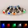 Gebildet 5pcs 8mm 12V-24V Stainless Steel Waterproof LED Indicator Light Metal Shell Pilot Custom Dash Signal Lamp Concave Head Gebildet 5pcs 8mm 12V-24V Stainless Steel Waterproof LED Indicator Light Metal Shell Pilot Custom Dash Signal Lamp Concave Head