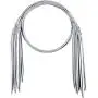 12 Pieces Stainless Steel Circular Knitting Needles Set 32 Inch Crochet Needles Yarn Needles for Any Weave Yarn Projects, 12 Sizes 12 Pieces Stainless Steel Circular Knitting Needles Set 32 Inch Crochet Needles Yarn Needles for Any Weave Yarn Projects, 12 Sizes