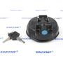 ZAX200 Fuel Tank Cap - SINOCMP 2 Key Fuel Tank Cap Assy For Hitachi ZAX200 ZAX210 ZX60-5G ZX70-5G Excavator Parts, 3 Month Warranty