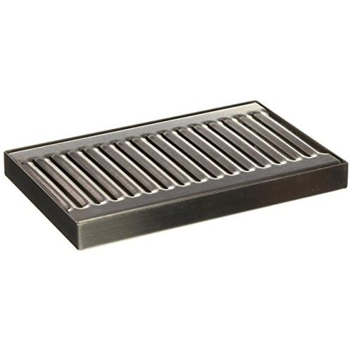 ACU Precision Sheet Metal 0100-08 Surface Mount Drip Tray, No Drain, Stainless Steel, 4 Brushed Finish, 5'' x 8'' x 3/4'', Silver ACU Precision Sheet Metal 0100-08 Surface Mount Drip Tray, No Drain, Stainless Steel, 4 Brushed Finish, 5'' x 8'' x 3/4'', Silver