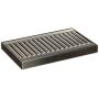ACU Precision Sheet Metal 0100-08 Surface Mount Drip Tray, No Drain, Stainless Steel, 4 Brushed Finish, 5'' x 8'' x 3/4'', Silver ACU Precision Sheet Metal 0100-08 Surface Mount Drip Tray, No Drain, Stainless Steel, 4 Brushed Finish, 5'' x 8'' x 3/4'', Silver