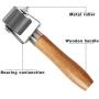 FCHO Car Sound Deadening Roller Metal Installation Tool for Auto Noise Roller Car Sound Deadener Application Installation Tool Rolling Wheel Interior Accessories (30mm)