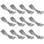DGQ Metal Candle Wick Centering Device - 12 Pieces Candle Making Wick Holder, Bow Tie Candle Wick Clip DGQ Metal Candle Wick Centering Device - 12 Pieces Candle Making Wick Holder, Bow Tie Candle Wick Clip