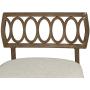 Hillsdale Canal Street Metal Vanity Stool, Golden Bronze