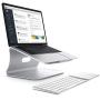 Laptop Stand - Bestand Aluminum Cooling MacBook Stand: [Update Version] Stand, Holder for Apple MacBook Air, MacBook Pro, All Notebooks, Sliver (Patented)