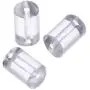 Outus 1000 Pieces Earring Backs Rubber Earring Safety Backs Stoppers, Clear