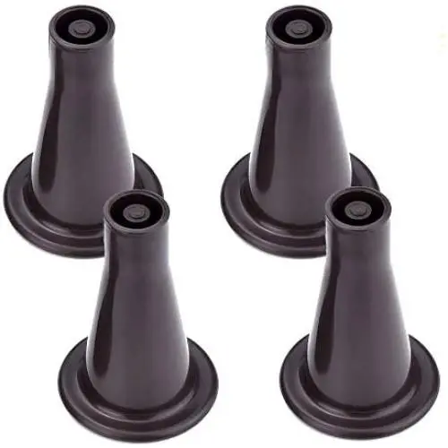 Replacement Plastic Bed Frame Feet, Sturdy Feet for Bed Frame, Replace Wheels to Protect Your Floor with These Bed Frame Legs, Set of 4 Replacement Plastic Bed Frame Feet, Sturdy Feet for Bed Frame, Replace Wheels to Protect Your Floor with These Bed Frame Legs, Set of 4