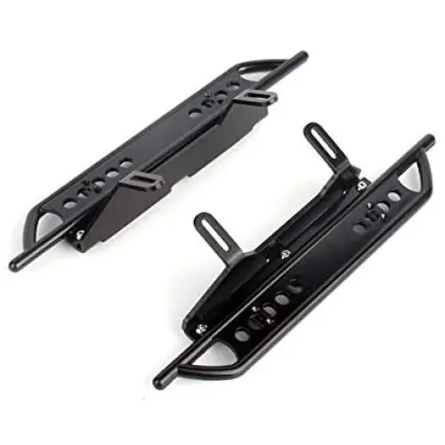 LCX Racing 1/10th RC Crawler Car Metal Rail Steel Side Step Running Board Rock Slider for Redcat Gen8 Scout II, Upgrades Parts Accessories LCX Racing 1/10th RC Crawler Car Metal Rail Steel Side Step Running Board Rock Slider for Redcat Gen8 Scout II, Upgrades Parts Accessories