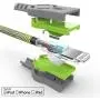 iPhone Lightning Cable, Volutz MFi Certified Apple Charger Cord, Fast Charging 6ft Nylon Braided, Compatible with iPhone 11 pro Xs Max X XR 8 iPad ArmorCord Series (Moss-Green) iPhone Lightning Cable, Volutz MFi Certified Apple Charger Cord, Fast Charging 6ft Nylon Braided, Compatible with iPhone 11 pro Xs Max X XR 8 iPad ArmorCord Series (Moss-Green)