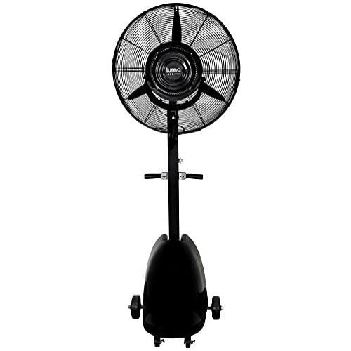 Luma Comfort MF26B High Power Misting Fan – All Metal 26” with 1000 Sq Ft Cooling & 5 Gal Tank