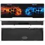 TAPDRA DIY Acrylic Panel and Metal Arcade Case kit for 2 Player 2P Joysticks Replacement Arcade Game Machine Cabinet Controller Arcade Stick Empty Box