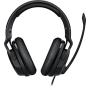 ROCCAT Khan AIMO - 7.1 Surround Gaming Headset, Hi-Res Sound, USB, AIMO LED Illumination, Mutable Real-Voice Microphone, Black