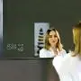 BYECOLD Horizontal Vanity Bathroom Mirror with Dimmable LED Light Touch Switch Demister Weather Forecast Lighted Makeup Mirror Wall Mirror-47.2x 23.6 BYECOLD Horizontal Vanity Bathroom Mirror with Dimmable LED Light Touch Switch Demister Weather Forecast Lighted Makeup Mirror Wall Mirror-47.2x 23.6