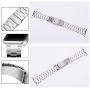 [Upgraded] Wolait Compatible with Apple Watch Band 40mm 38mm , Ultra Thin Solid Stainless Steel Band for Apple iWatch SE Series 6/5/4/3/2/1 Men Women -Silver