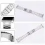 [Upgraded] Wolait Compatible with Apple Watch Band 40mm 38mm , Ultra Thin Solid Stainless Steel Band for Apple iWatch SE Series 6/5/4/3/2/1 Men Women -Silver
