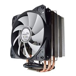 Gelid Solutions Tranquillo – CPU Cooler with 120mm PWM Fan – 4 Heatsink Pipes – Nickel Plating – Double Layer Fan Blade Design – Color Black