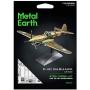 Fascinations Metal Earth P-40 Warhawk 3D Metal Model Kit