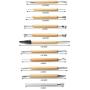 HTTMT- 11Pcs Pottery Tool Set Carving Sculpting Modeling Hobby Ceramics Art Supplies Kit [P/N: ET-TOOL017-SR]