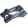 freneci Remote Control Car Metal Upgrade Accessories Tail Fix Parts for Wltoys 144001 1/14 RC Car Upgrade Parts - Titanium freneci Remote Control Car Metal Upgrade Accessories Tail Fix Parts for Wltoys 144001 1/14 RC Car Upgrade Parts - Titanium
